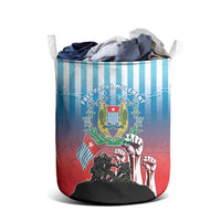 Free West Papua Laundry Basket One People One Soul Unique Style LT05 - Polynesian Pride