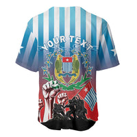 Personalised Free West Papua Baseball Jersey One People One Soul Unique Style LT05 - Polynesian Pride