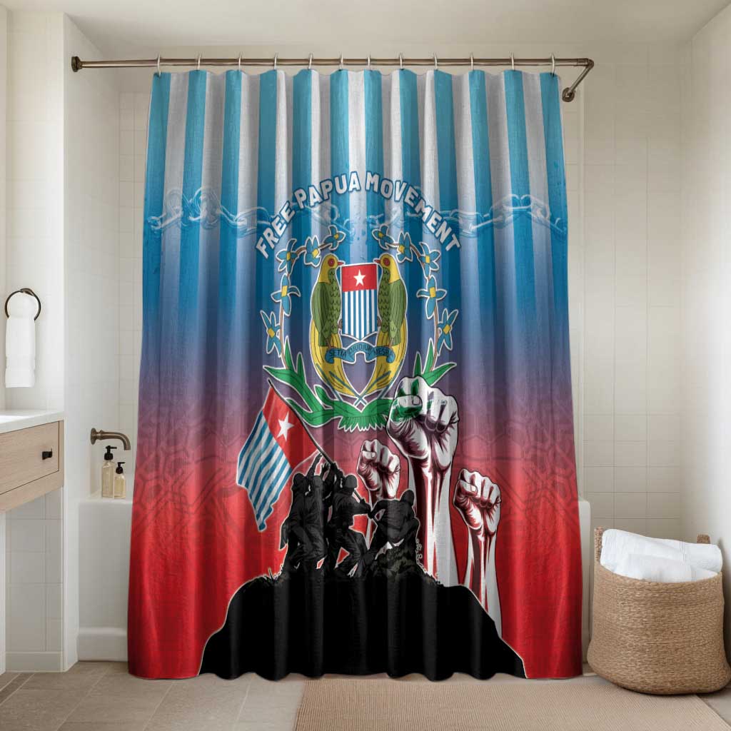 Free West Papua Bathroom Set One People One Soul Unique Style - Polynesian Pride