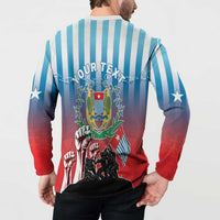 Personalised Free West Papua Button Sweatshirt One People One Soul Unique Style LT05 - Polynesian Pride