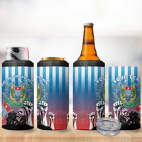 Personalised Free West Papua 4 in 1 Can Cooler Tumbler One People One Soul Unique Style - Polynesian Pride