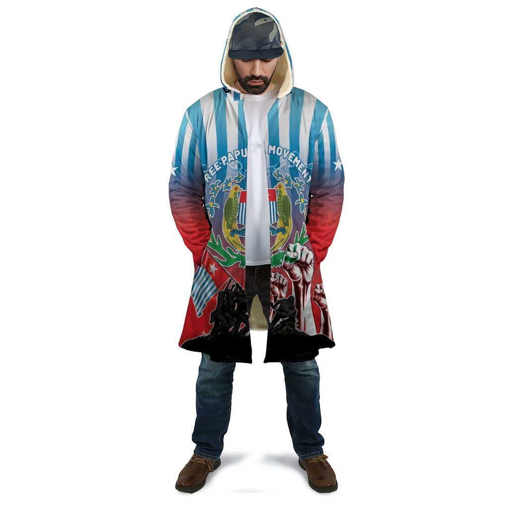 Personalised Free West Papua Cloak One People One Soul Unique Style - Polynesian Pride