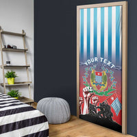 Personalised Free West Papua Door Cover One People One Soul Unique Style - Polynesian Pride