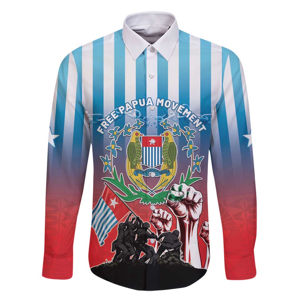 Personalised Free West Papua Family Matching Long Sleeve Bodycon Dress and Hawaiian Shirt One People One Soul Unique Style - Polynesian Pride