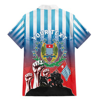 Personalised Free West Papua Family Matching Mermaid Dress and Hawaiian Shirt One People One Soul Unique Style - Polynesian Pride