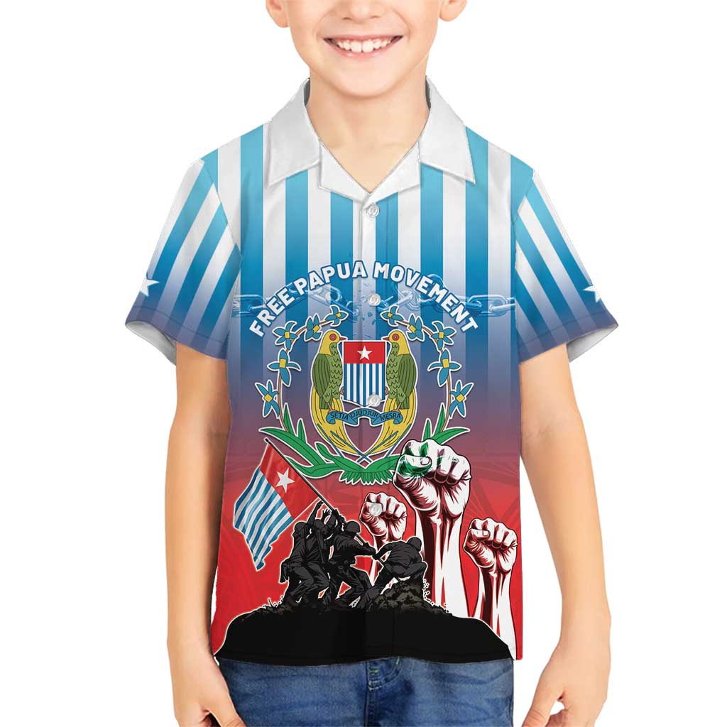 Personalised Free West Papua Family Matching Off Shoulder Maxi Dress and Hawaiian Shirt One People One Soul Unique Style - Polynesian Pride