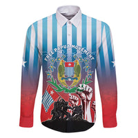 Personalised Free West Papua Family Matching Puletasi and Hawaiian Shirt One People One Soul Unique Style - Polynesian Pride