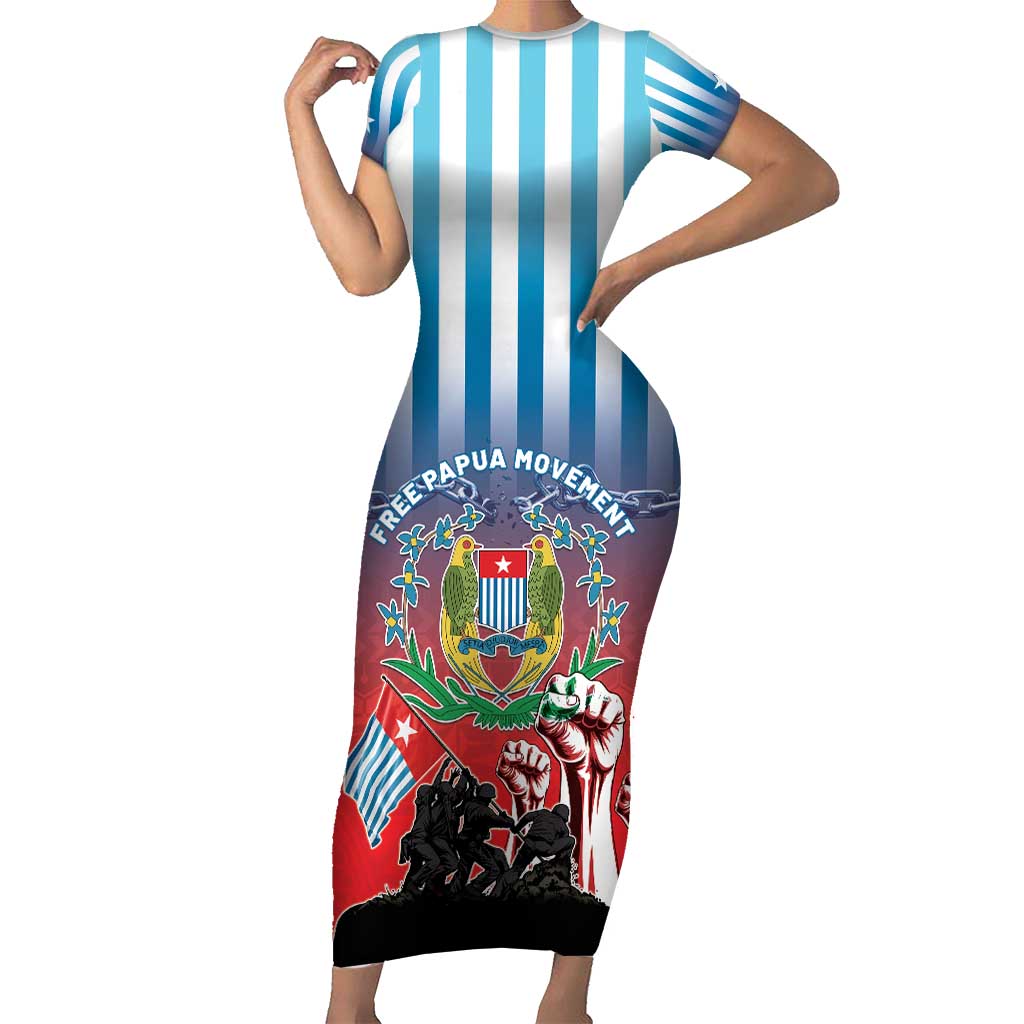 Personalised Free West Papua Family Matching Short Sleeve Bodycon Dress and Hawaiian Shirt One People One Soul Unique Style - Polynesian Pride