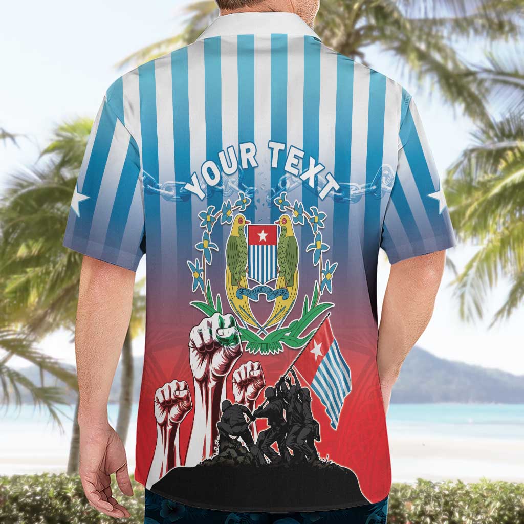 Personalised Free West Papua Hawaiian Shirt One People One Soul Unique Style - Polynesian Pride