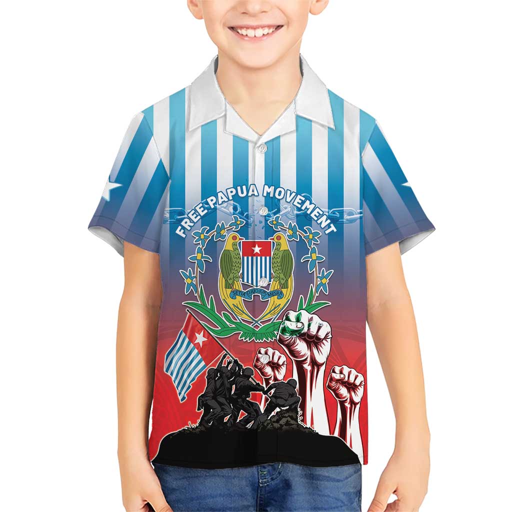 Personalised Free West Papua Hawaiian Shirt One People One Soul Unique Style - Polynesian Pride