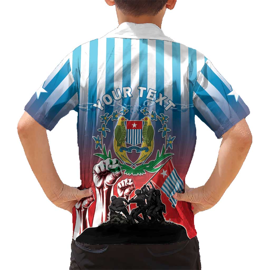 Personalised Free West Papua Hawaiian Shirt One People One Soul Unique Style - Polynesian Pride