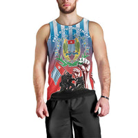 Personalised Free West Papua Men Tank Top One People One Soul Unique Style LT05 - Polynesian Pride