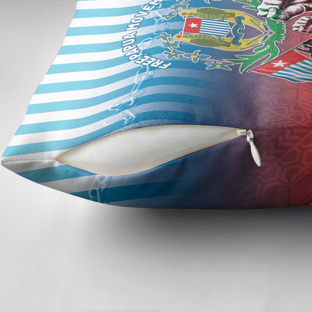 Free West Papua Pillow Cover One People One Soul Unique Style LT05 - Polynesian Pride