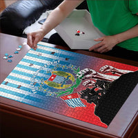 Free West Papua Puzzle One People One Soul Unique Style LT05 - Polynesian Pride