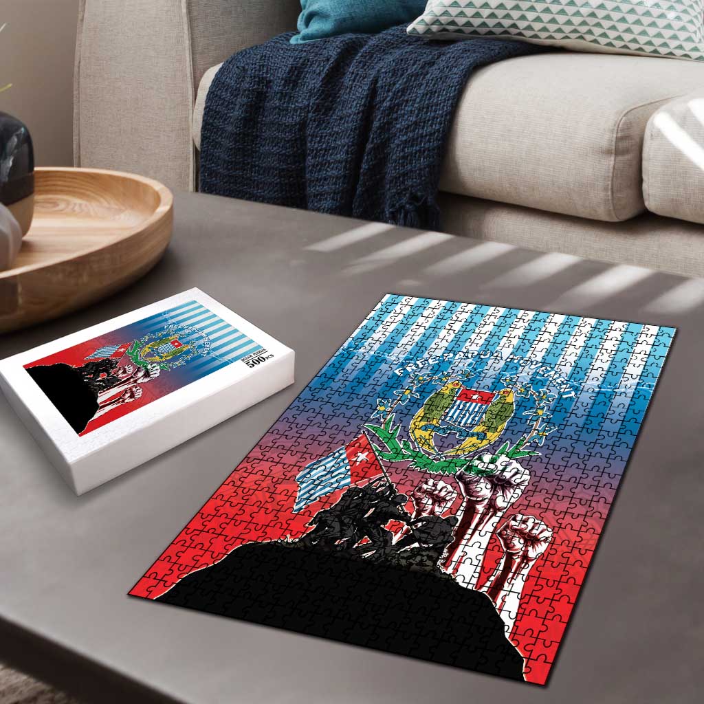 Free West Papua Puzzle One People One Soul Unique Style LT05 - Polynesian Pride