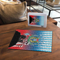 Free West Papua Puzzle One People One Soul Unique Style LT05 - Polynesian Pride