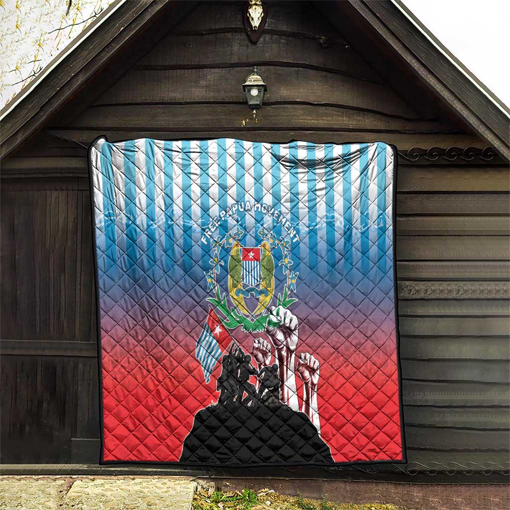 Free West Papua Quilt One People One Soul Unique Style - Polynesian Pride