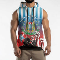Personalised Free West Papua Sleeveless Hoodie One People One Soul Unique Style LT05 - Polynesian Pride