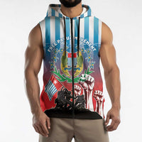 Personalised Free West Papua Sleeveless Zip Hoodie One People One Soul Unique Style LT05 - Polynesian Pride