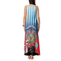 Personalised Free West Papua Tank Maxi Dress One People One Soul Unique Style LT05 - Polynesian Pride