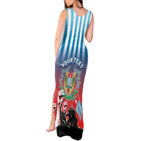 Personalised Free West Papua Tank Maxi Dress One People One Soul Unique Style LT05 - Polynesian Pride