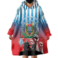 Personalised Free West Papua Wearable Blanket Hoodie One People One Soul Unique Style LT05 - Polynesian Pride