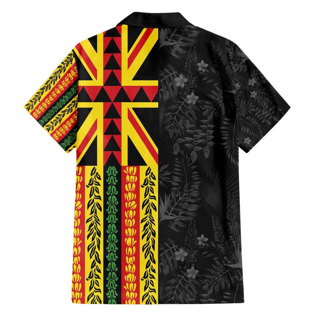 Hawaii Maoli Spirit Family Matching Summer Maxi Dress and Hawaiian Shirt Kakau Pattern With Flower Lei - Polynesian Pride