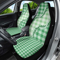 Green Hawaii Palaka Car Seat Cover Hawaiian Pikake Lei LT05 - Polynesian Pride