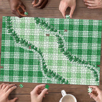 Green Hawaii Palaka Puzzle Hawaiian Pikake Lei LT05 - Polynesian Pride