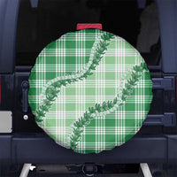 Green Hawaii Palaka Spare Tire Cover Hawaiian Pikake Lei LT05 No hole Green - Polynesian Pride