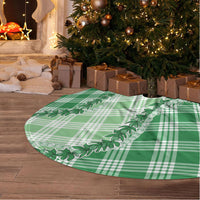 Green Hawaii Palaka Tree Skirt Hawaiian Pikake Lei LT05 - Polynesian Pride