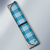 Blue Hawaii Palaka Auto Sun Shade Hawaiian Pikake Lei LT05 - Polynesian Pride