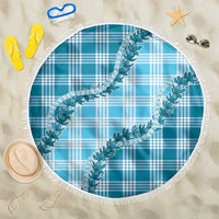 Blue Hawaii Palaka Beach Blanket Hawaiian Pikake Lei