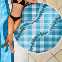 Blue Hawaii Palaka Beach Blanket Hawaiian Pikake Lei