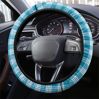 Blue Hawaii Palaka Steering Wheel Cover Hawaiian Pikake Lei