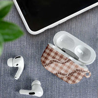 Beige Hawaii Palaka AirPods Case Hawaiian Pikake Lei LT05 - Polynesian Pride