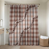Beige Hawaii Palaka Bathroom Set Hawaiian Pikake Lei