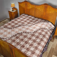 Beige Hawaii Palaka Quilt Hawaiian Pikake Lei LT05 - Polynesian Pride
