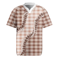 Beige Hawaii Palaka Rugby Jersey Hawaiian Pikake Lei LT05 Beige - Polynesian Pride