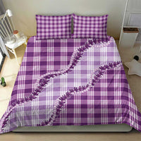 Violet Hawaii Palaka Bedding Set Hawaiian Pikake Lei LT05 - Polynesian Pride