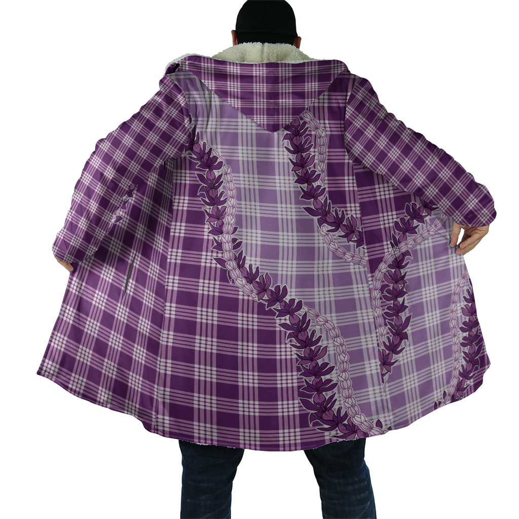 Violet Hawaii Palaka Cloak Hawaiian Pikake Lei LT05 - Polynesian Pride