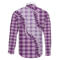 Violet Hawaii Palaka Family Matching Tank Maxi Dress and Hawaiian Shirt Hawaiian Pikake Lei