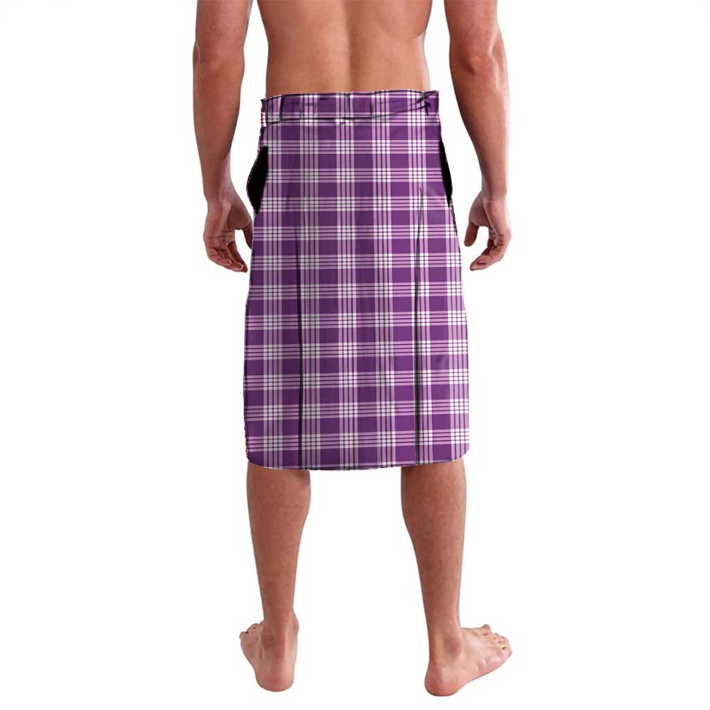 Violet Hawaii Palaka Lavalava Hawaiian Pikake Lei LT05 - Polynesian Pride