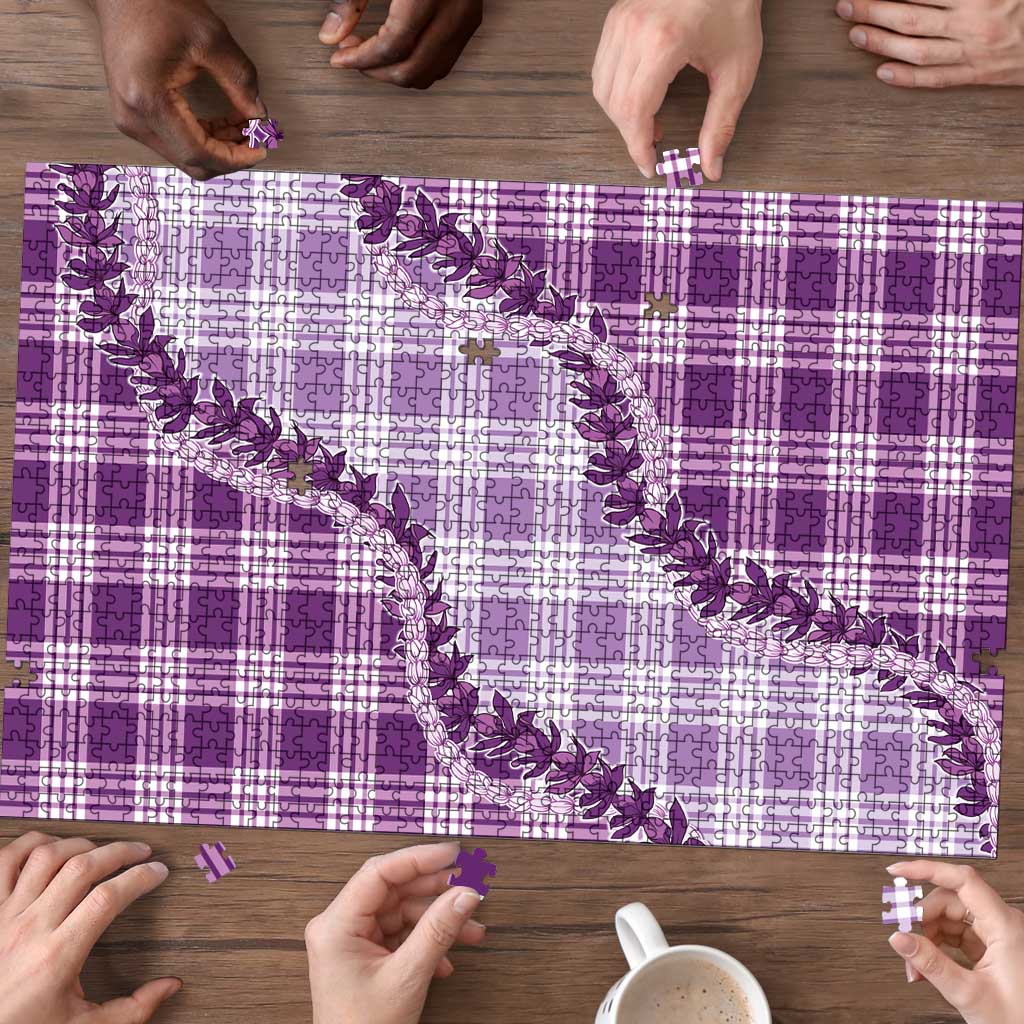 Violet Hawaii Palaka Puzzle Hawaiian Pikake Lei LT05 - Polynesian Pride