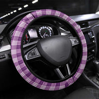 Violet Hawaii Palaka Steering Wheel Cover Hawaiian Pikake Lei LT05 Universal Fit Violet - Polynesian Pride