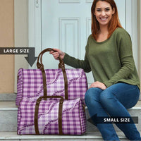 Violet Hawaii Palaka Travel Bag Hawaiian Pikake Lei LT05 - Polynesian Pride