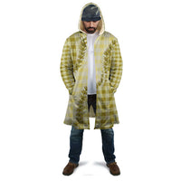 Yellow Hawaii Palaka Cloak Hawaiian Pikake Lei