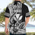 Hawaii Maui Upena Kiloi Hawaiian Shirt Kakau Tribal Pattern Black Version