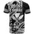 Hawaii Maui Upena Kiloi T Shirt Kakau Tribal Pattern Black Version