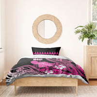 Hawaii Maui Upena Kiloi Bedding Set Kakau Tribal Pattern Pink Version LT05 - Polynesian Pride